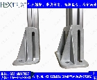AL-40-128x85x120鋁型材地腳(裝配)